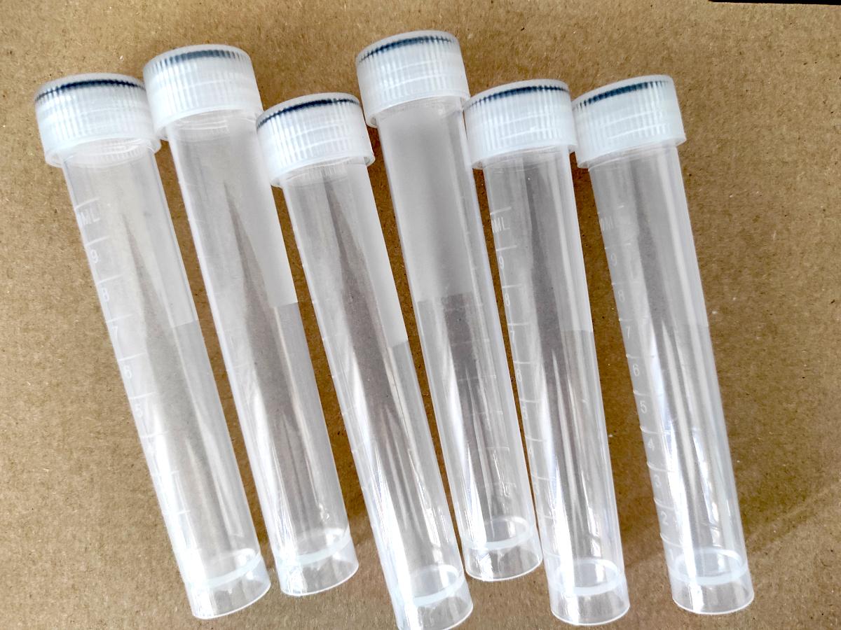 Tube, sample collection, sterile