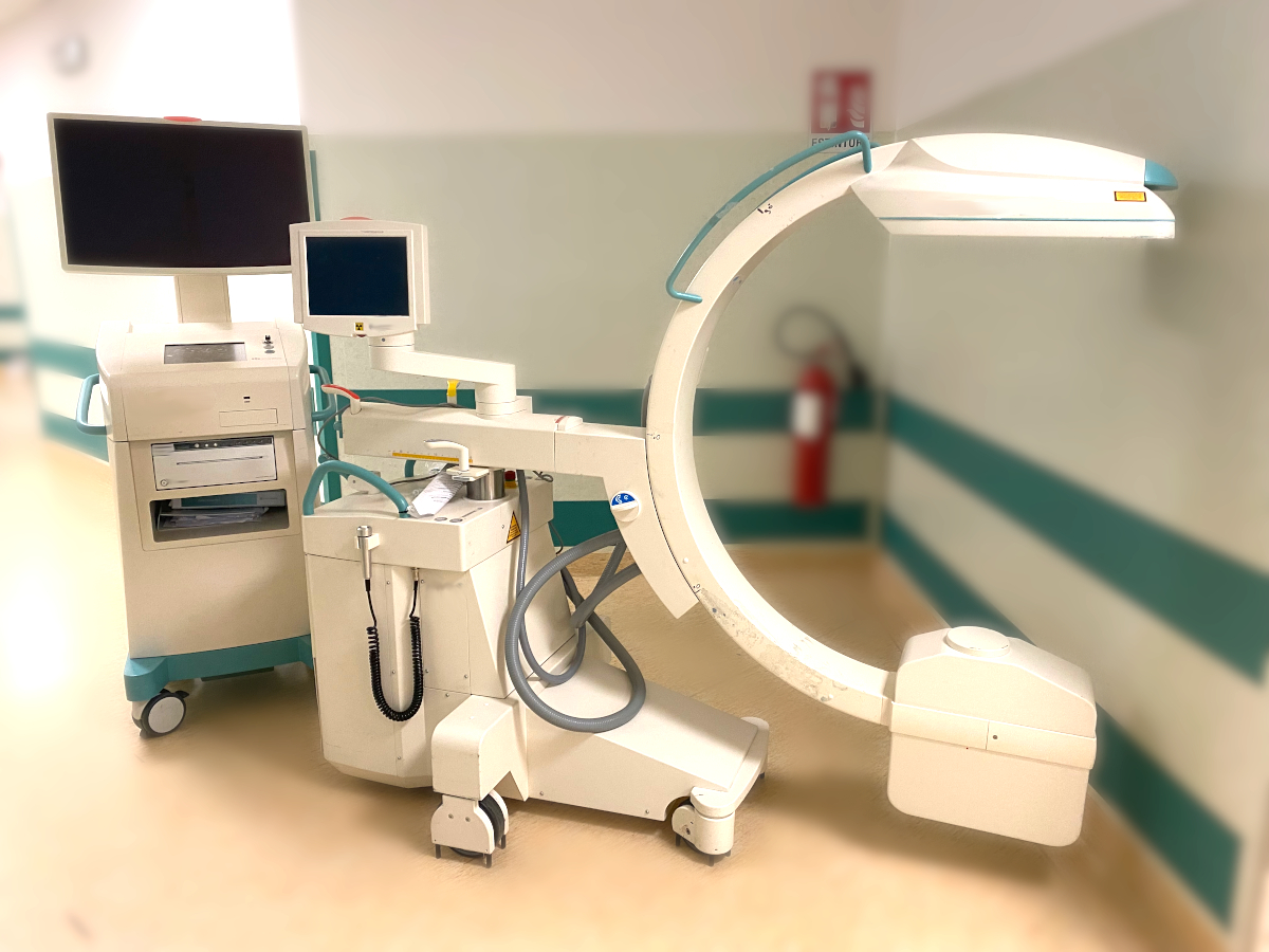 X-ray system, C-arm, mobile, digital