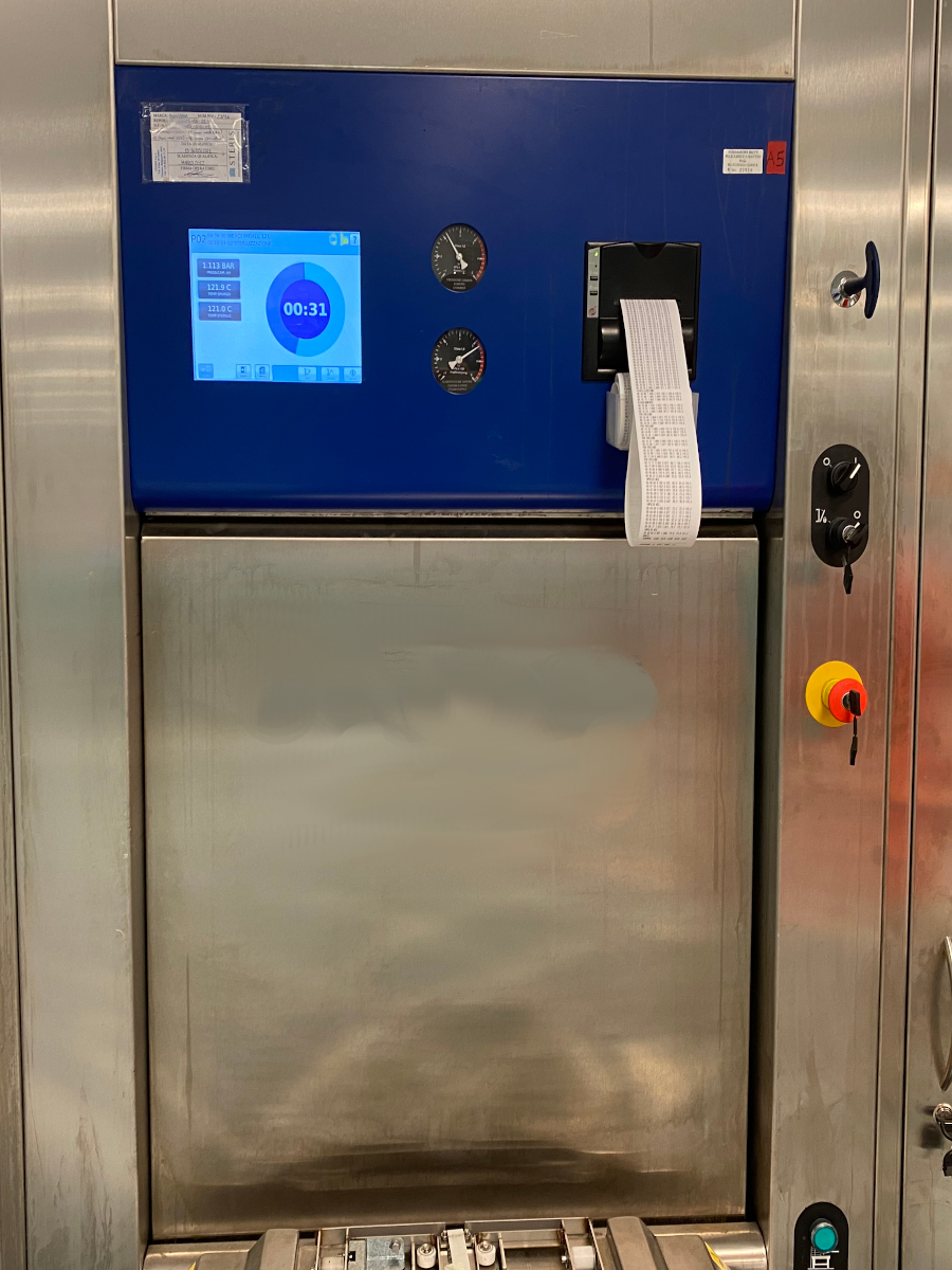 Autoclave, steam sterilization unit