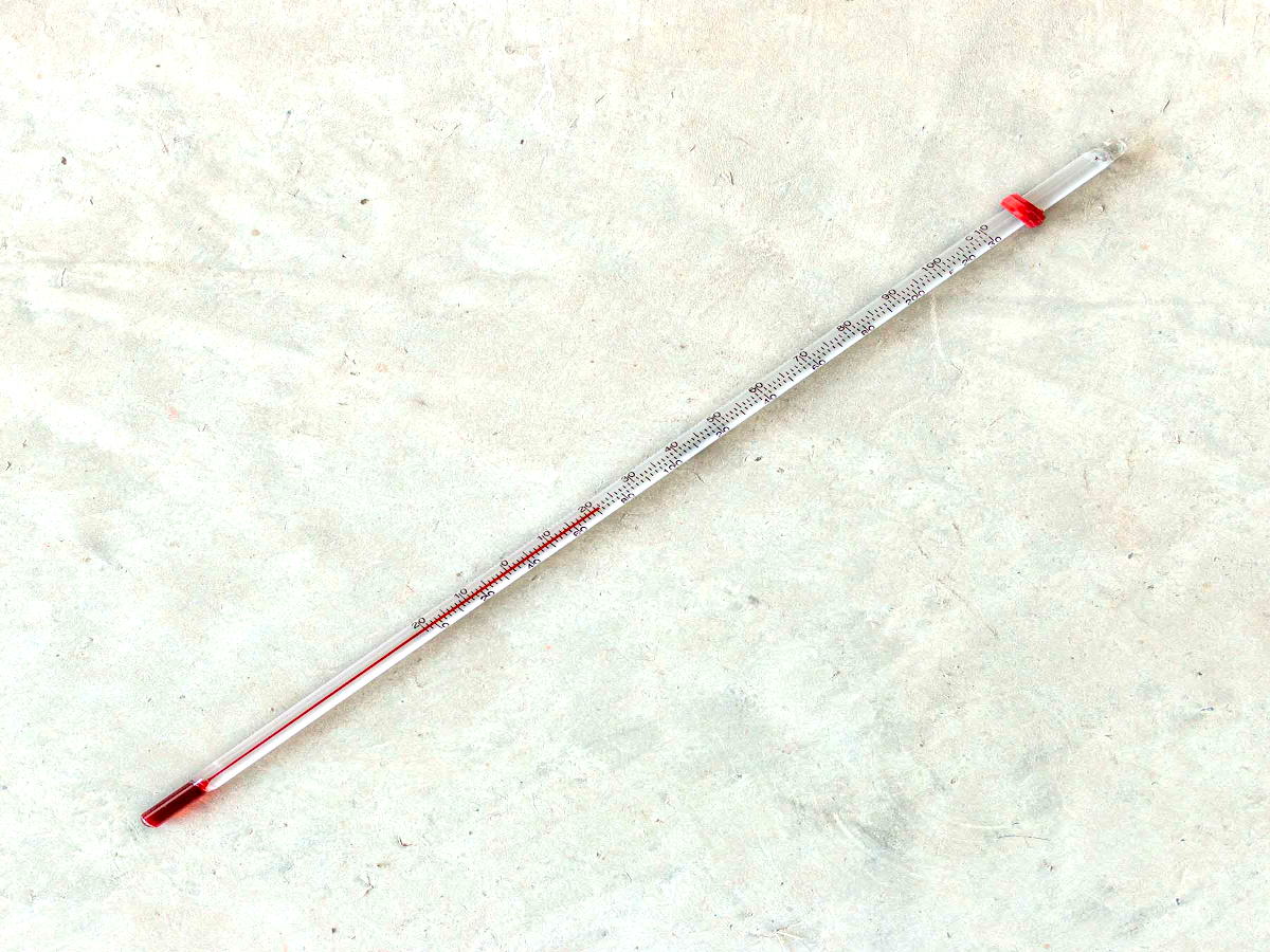 Thermometer, glass