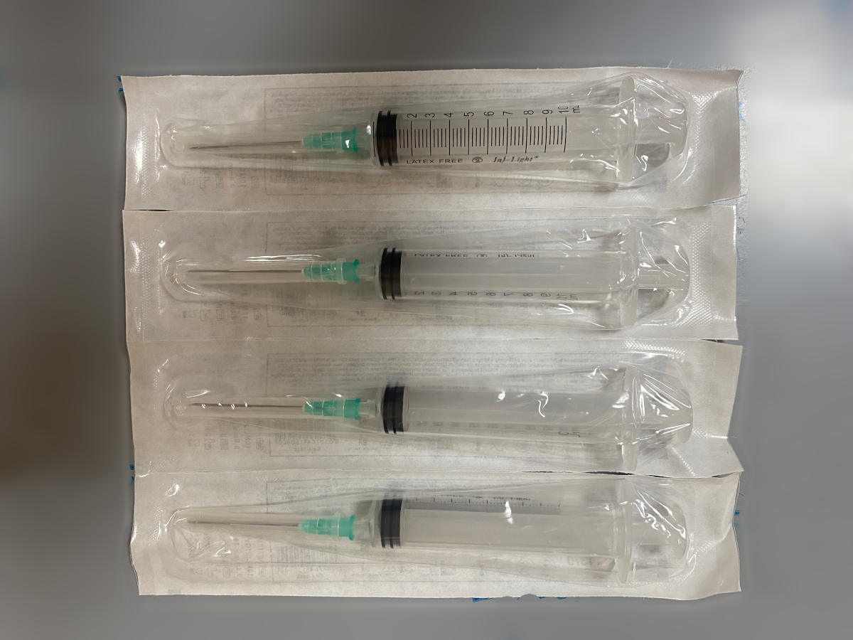 Syringe, reuse prevention (RUP)